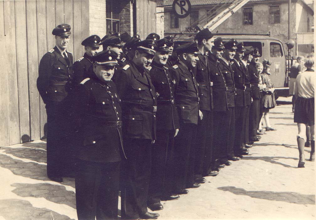 Antreten vor der alten Wache Worthstrae