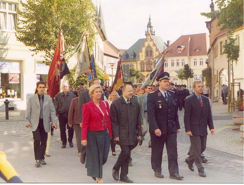 Festumzug zur 135-Jahrfeier 2001