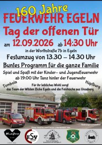 160 Jahre Feuerwehr Egeln Jubiläum @ Feuerwehr Egeln